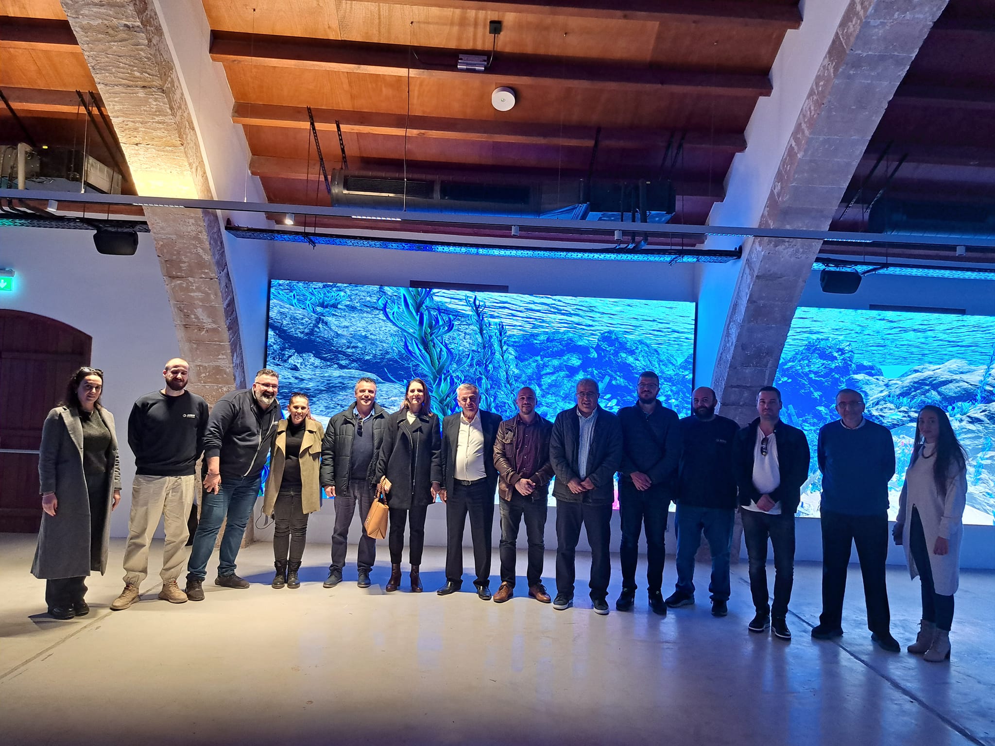The Sea and Culture Museum, Polis and Latsi will place visitors in the center of the exhibition, thanks to the largest LED video wall in Cyprus museums