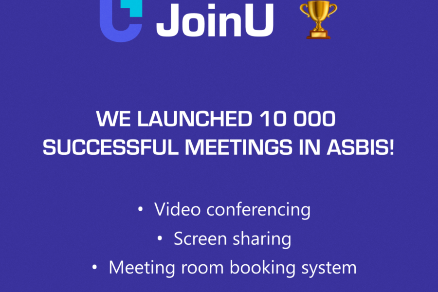 JoinU: We launched 10,000 successful meetings in ASBIS!