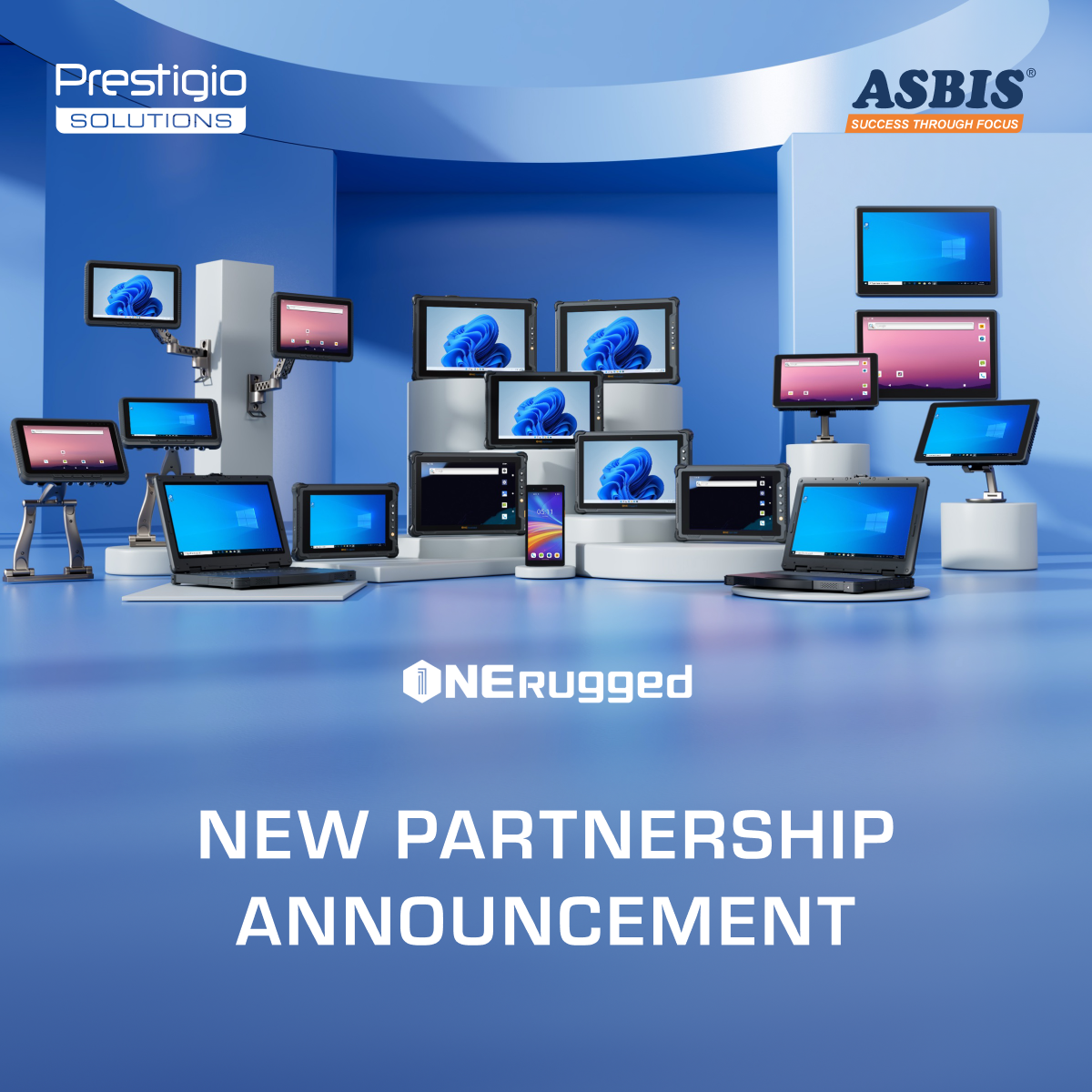 Prestigio Solutions team achieved a Partnership between ASBIS  and  ONERugged to Distribute Cutting-Edge Industrial Solutions