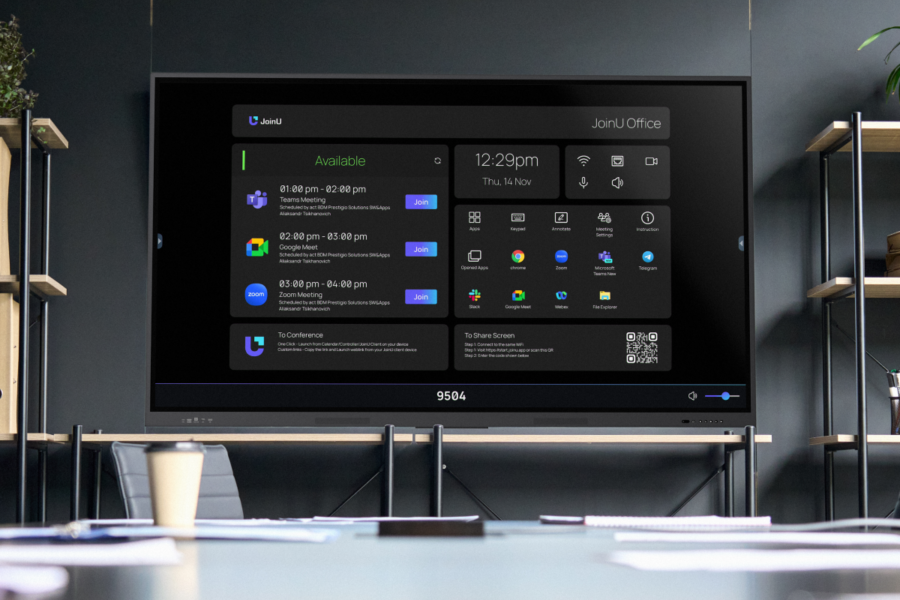 Prestigio Solutions Announces the New Version of JoinU – All-in-One Software for Meeting Rooms