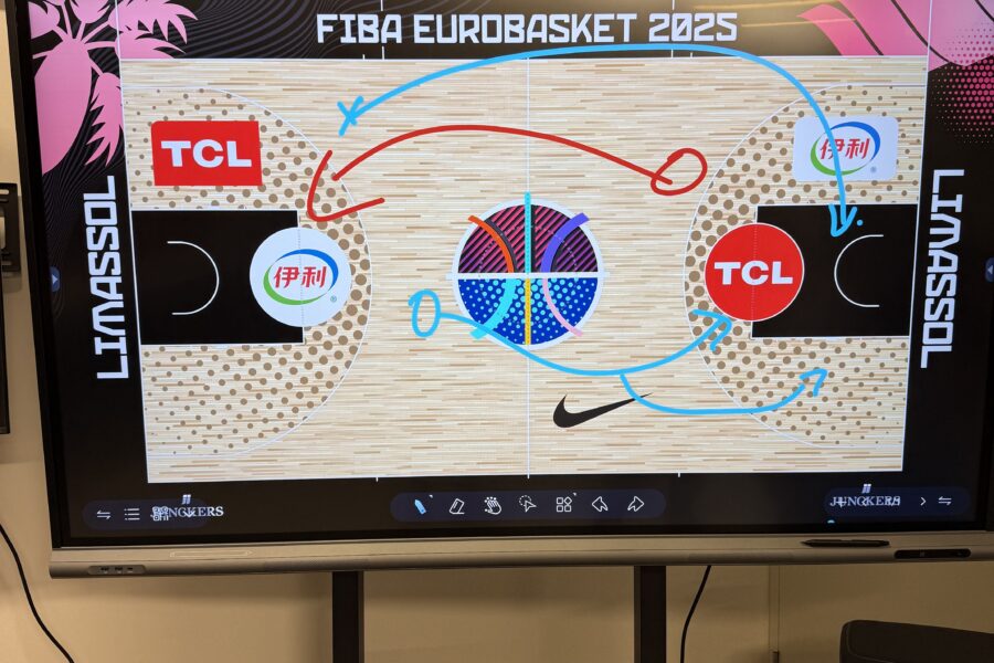 Prestigio Solutions Multiboards, Digital Signage & Tablets Powering EuroBasket 2025 in Limassol