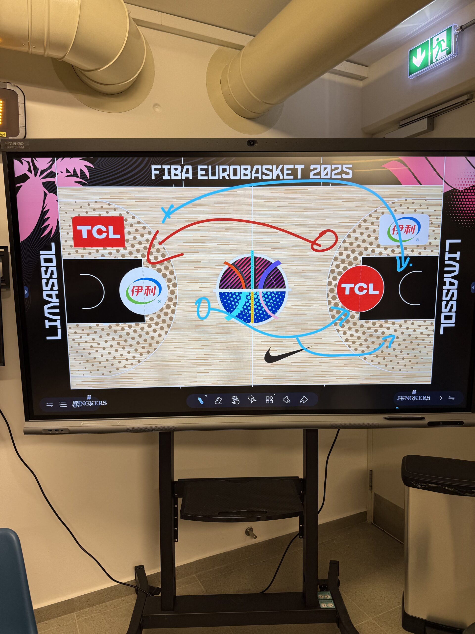 Prestigio Solutions Multiboards, Digital Signage & Tablets Powering EuroBasket 2025 in Limassol