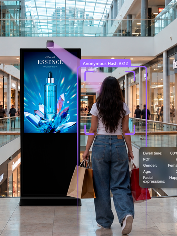 Take Digital Signage in Retail Further — With AI, Visitor Analytics, and Targeted Content