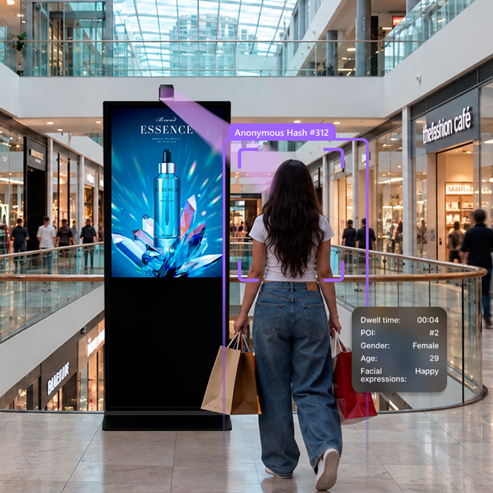 Take Digital Signage in Retail Further — With AI, Visitor Analytics, and Targeted Content